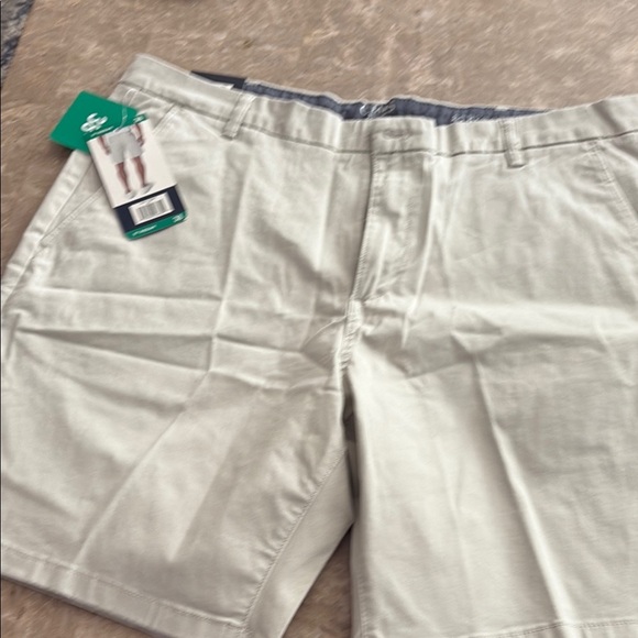 Chaps Light  tan Flat Front Shorts - Picture 3 of 3